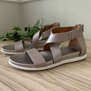 Sofft Mirabelle Gladiator Metallic Leather Sandal